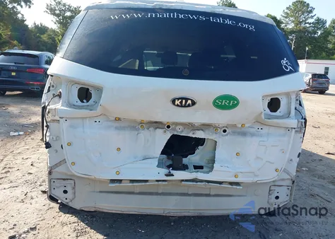 2016 Kia Sedona Lx from USA, damaged, VIN KNDMB5C12G6208997